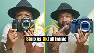 Lumix s5iix vs Blackmagic 6k full frame