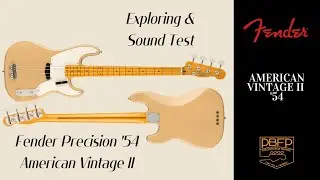 Fender Precision American Vintage II '54 - BASS PILLS