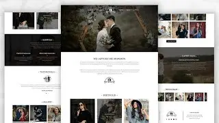 How To Build Photography Portfolio Website Using HTML CSS and JavaScript