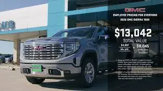 $13,000 off 2026 GMC Sierra 1500 at Lipscomb Auto Center in Bowie, TX