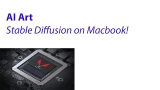 Macbook (AMD GPU, M1/M2) running stable diffusion demo and tutorial part 2