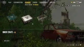OPEN 25  CRATE | RAIDER CRATE | BIKER CRATE | PUBG