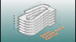 Everyday Revit (Day 323) - Simple Carpark Ramp Exercise