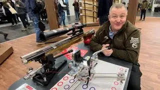 Great British Shooting Show 2024 - Artemis Outdoors Interview with Kevin Sayers - Seb AR250 Rest