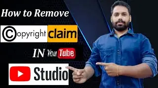 Copyright claim remove on YOUTUBE video  | How to remove copyright claim on YOUTUBE