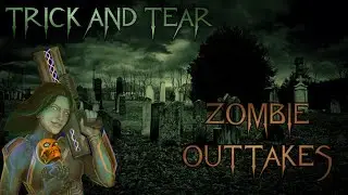 Arlene pretends to be a zombie