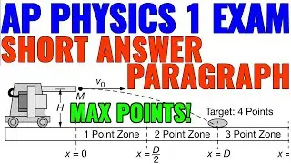 How To Get Max Points On A SAP Free Response (AP Physics 1)