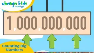 Learning Place Values | Counting Big Numbers #arithmetic #countingto1million #stemforkids