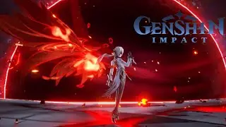 Arlecchino gameplay - Genshin Impact