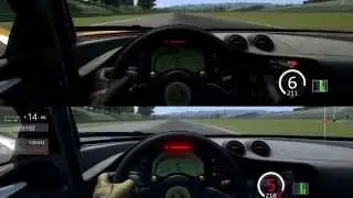 Lap comparison:  Lotus Evora GTC @ Vallelunga