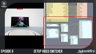 #08 Cara setup video switcher dalam Aximmetry