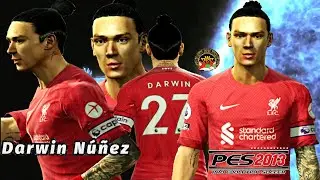 DARWIN Núñez Face pes [2013] By ZorrazFaces