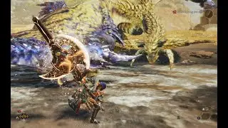 MH Wilds beta - My first Rey Dau kill