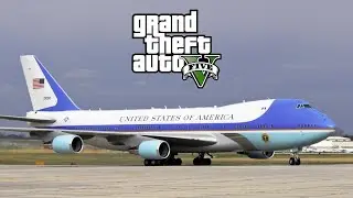 Driving Air Force ONE presidential Aircraft | Civilian Airport to Militiary Base