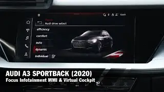 Audi A3 2020 | Focus MMI Infotainment System & Virtual Cockpit (ENG SUBS)