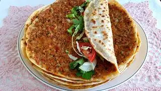 Lahmacun Recipe: Delicious Like Pizza - The Original Recipe Loved by Tasters