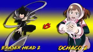 Eraser Head 2 vs Ochaco 2 l My Hero Academia Collectable Card Game