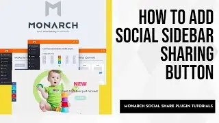 Monarch Social Share Plugin Tutorials | WordPress Premium Plugin