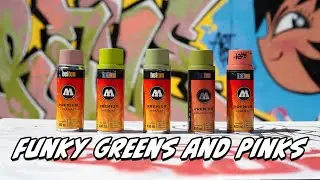 Graffiti Letters - Step By Step  (With 🤮 Greens etc)