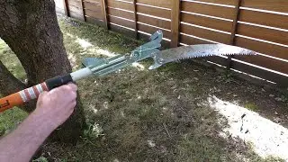 How to Re-Attach a Rope to a Pole Tree Pruner