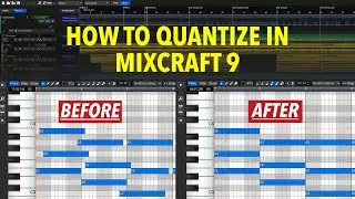 How To Do Quantize Midi Notes In Tamil | Quantization Tips | Mixcraft Tutorial