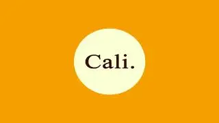 Cali. ☼