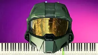 Halo Theme - SUPER EASY PIANO TUTORIAL