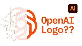 How to create the Open AI logo in adobe illustrator