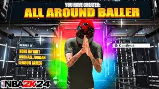 96 DUNK + 92 3PT “ALL AROUND BALLER” BUILD is THE BEST BUILD in NBA 2K24! BEST GUARD BUILD NBA 2K24