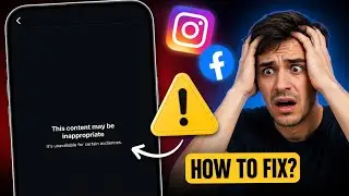 Instagram This content may be inappropriate It's unavailable for certain audiences problem solve 