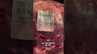 First Time Breaking Down Whole Chuck Roll From Costco 