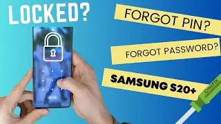 Samsung S20 S20+ Ultra forgot your Password? Locked - how to erase & hard reset to factory tutorial