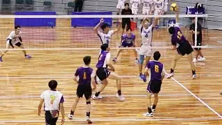 【国スポ近畿2024】少年男子 　京都 vs 滋賀 第３セット　＜男子バレーボール＞
