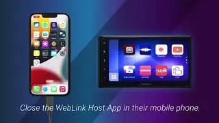 How to use WebLink® Cast Pioneer Car Receiver