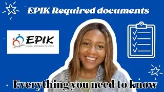 Applying to EPIK🇰🇷 requirements,documents & qualifications