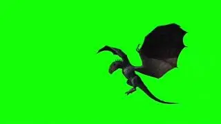 Dinosaur in green screen  video