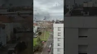 Франция горит... #забастовка