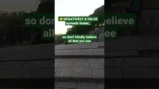 Negativity spreads faster so don't believe.. #motivation #motivational #happiness #life #goals