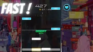 THE RIDICULOUS FASTEST CHART I'VE EVER PLAYED !!