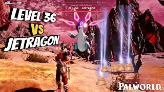 ATTEMPTING TO CAPTURE JETRAGON EARLY IN PALWORLD