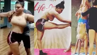 Rakhi Sawant's HOT Yoga & we mean literally !