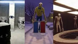 Monthly Mega Compilation – Pick a Door / Pick a Path (Backrooms & Liminal Spaces)