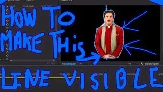 Can't See Mask Blue Edges. FIXED !!!   Blue Outline now visible with stacked Pannel in Premiere pro
