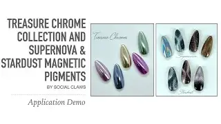 Treasure Chromes and Chatoyant Pigments