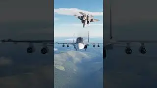 DISARMED! F-15 PUNKS SU34 AND KNOCKS ALL ITS MISSLES OFF in DCS