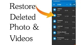 How to Recover Deleted Photos in android | Android Data Recovery (2021)