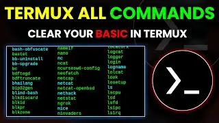 Termux All Basic Commands | By Technolex