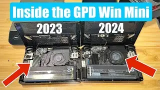 GPD Win Mini Internals | 2023 vs 2024