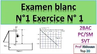Examen blanc physique 2024 exercice 1