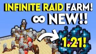 BEST Ominous Raid 1.21! Farm Minecraft Tutorial - Easy & Cheapest!